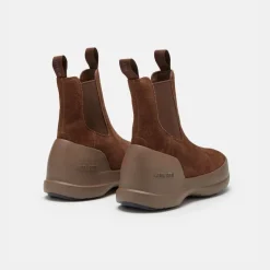 Moon Boot Luna Chelsea Suede Brown
