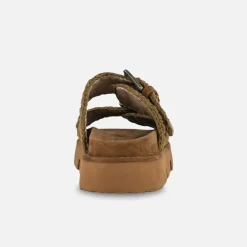 Mou Bio Sandal Two Bukless All Monochrome Nut Brown