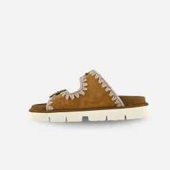 Mou Bio Sandal Two Bukless Cognac
