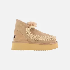 Mou Mini Eskimo Platform Boot Camel