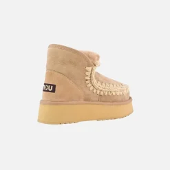 Mou Mini Eskimo Platform Boot Camel