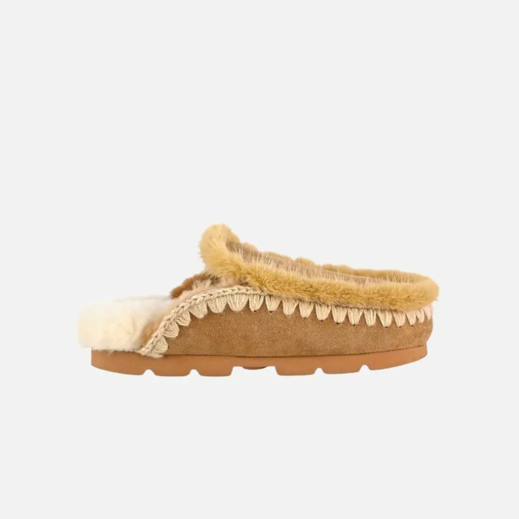 Mou Winter Bio Fur Trim Cognac