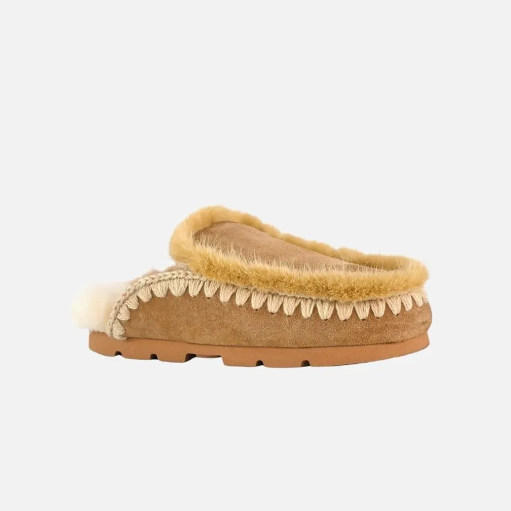 Mou Winter Bio Fur Trim Cognac