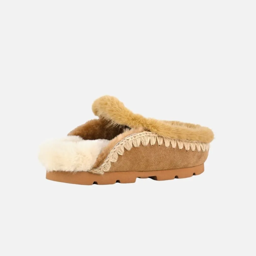 Mou Winter Bio Fur Trim Cognac