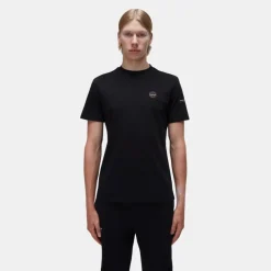 Napapijri Badge Short Sleeve T-Shirt Black