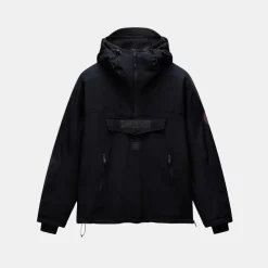 Napapijri Rainforest Tech Anorak Jacket Black
