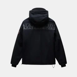 Napapijri Rainforest Tech Anorak Jacket Black