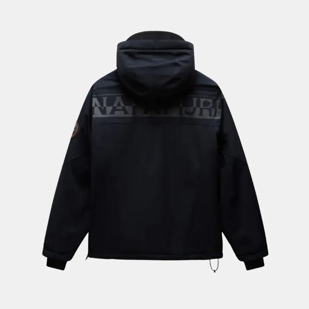 Napapijri Rainforest Tech Anorak Jacket Black
