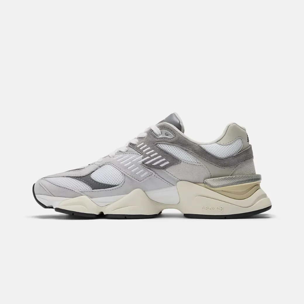 New Balance 9060 Rain Cloud & Castlerock White