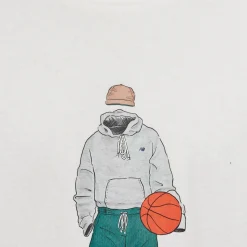 New Balance Athletics Basketball T-Shirt Sea Salt