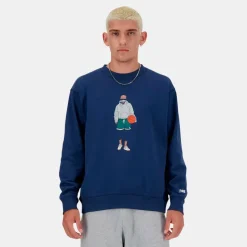 New Balance Athletics Sport Style Crew Navy