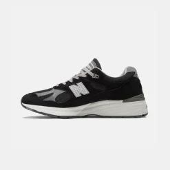 New Balance Made In UK 991v2 Black Smoked Pearl & Silver