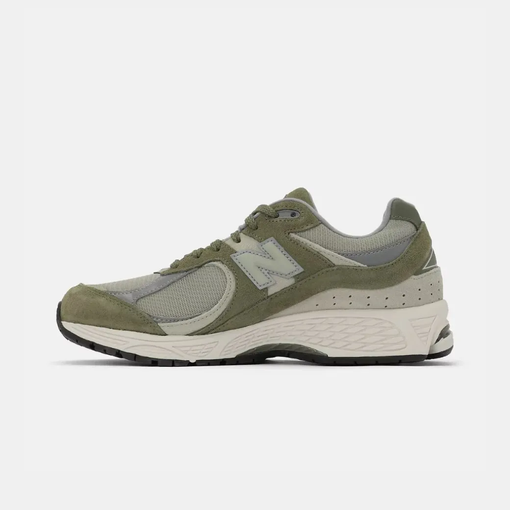 New Balance 2002R Dark Olivine Olivine & Slate Grey