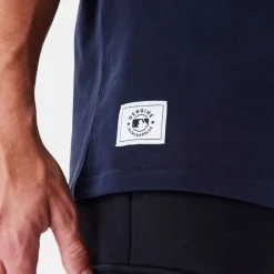 New Era New York Yankees MLB Rib Infill Navy Oversized T-Shirt