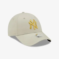 New Era New York Yankees Metallic Logo Beige 9FORTY