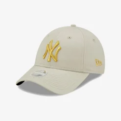 New Era New York Yankees Metallic Logo Beige 9FORTY