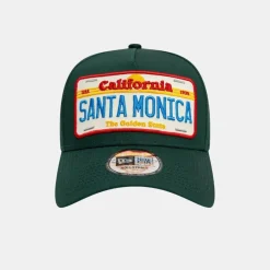 New Era Santa Monica License Plate 9FORTY A-Frame Green
