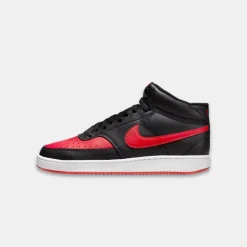 Nike Court Vision Mid Next Nature Men's Black University Red