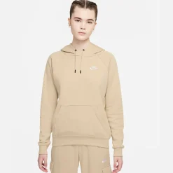 Nike Hoodie Sport Wear Essential Beige