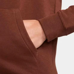 Nike Hoodie Zip Up Sport Wear Essential Bronce Eclipse