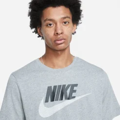 Nike Sportswear T-Shirt Grey/Black/White