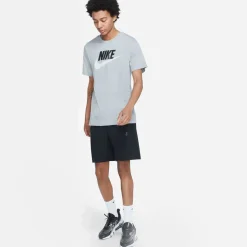 Nike Sportswear T-Shirt Grey/Black/White