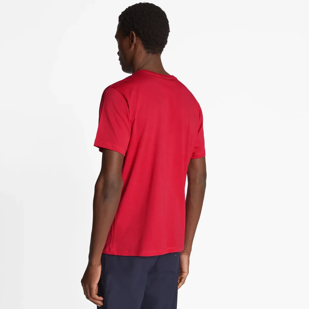 North Sails SS T-Shirt W/Graphic Red