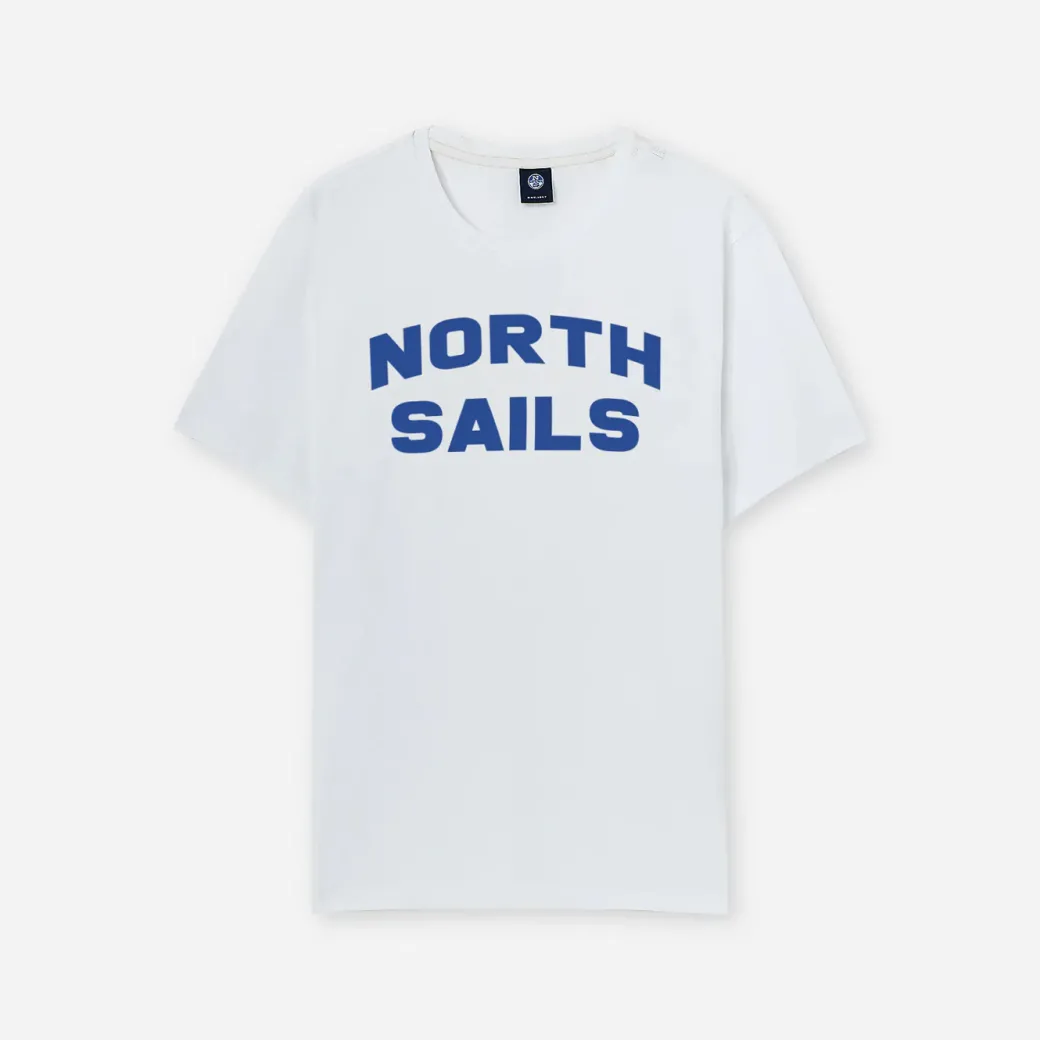 North Sails SS T-Shirt W/Graphic White