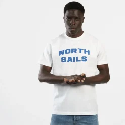 North Sails SS T-Shirt W/Graphic White