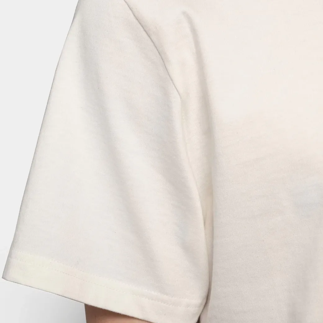 Nudie Jeans Co Roy Logo Tee Off White