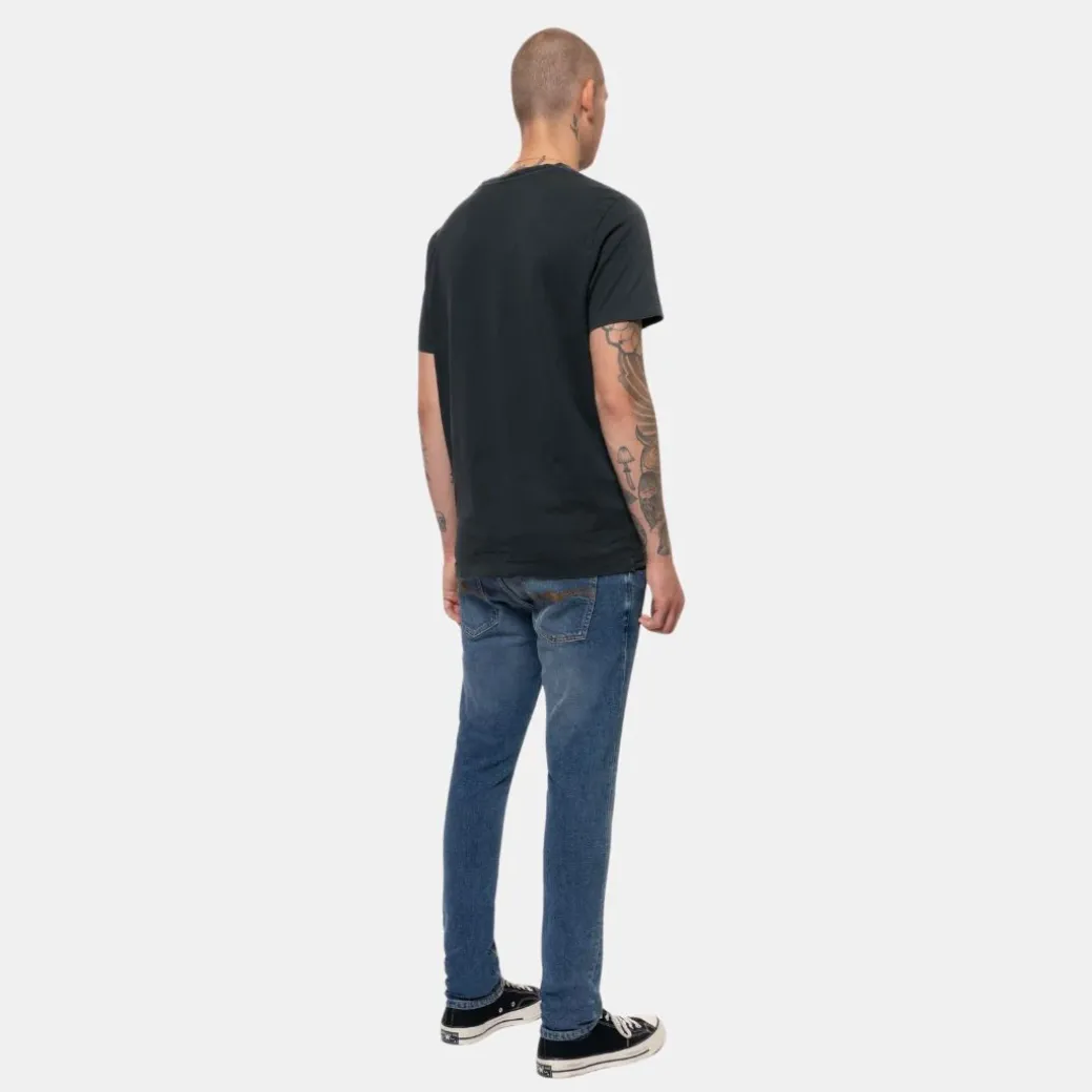 Nudie Jeans Co Tight Terry Inbetween Blues