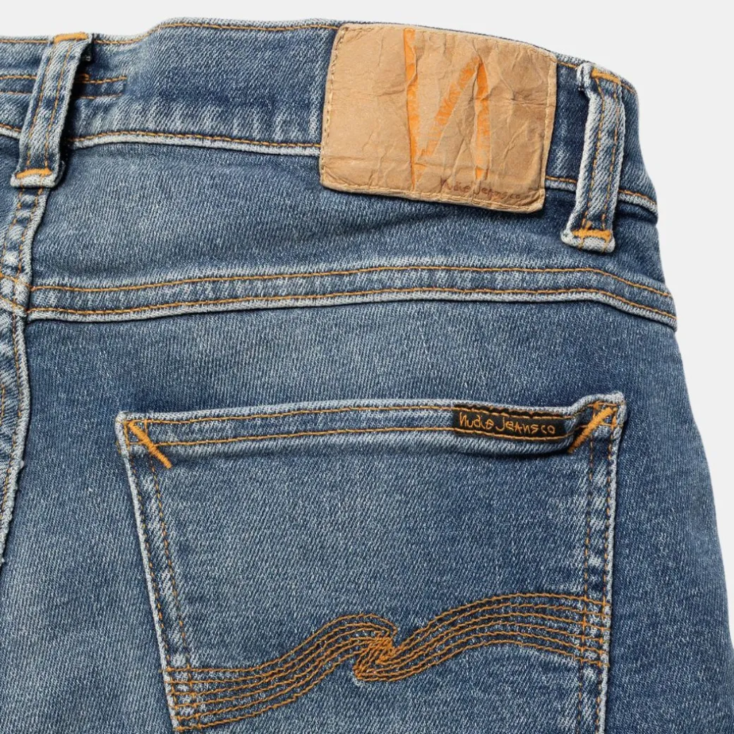 Nudie Jeans Co Tight Terry Inbetween Blues