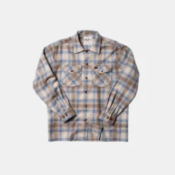 Nudie Jeans Co Vincent Board Shirt Beige