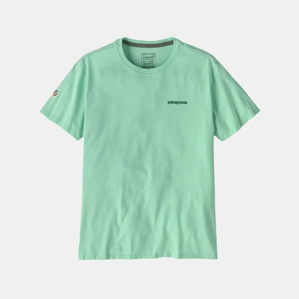 Patagonia Fitz Roy Icon Responsibili T-Shirt Rinsed Green