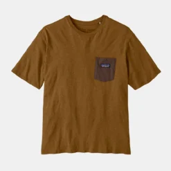 Patagonia Men's Daily Pocket Tee Shelter Brown