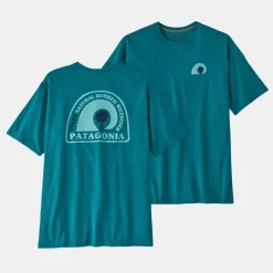 Patagonia Men's Rubber Tree Mark Responsibili-Tee T-Shirt Belay Blue