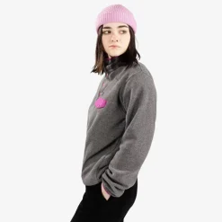 Patagonia Women's Lightweight Synchilla Snap-T Fleece W/Amaranth Pink