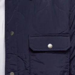 Pendleton Reversible Quilted Overshirt Harding Navy