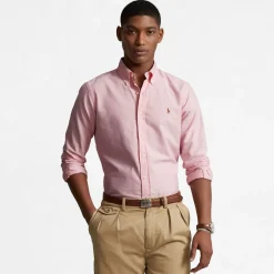Ralph Lauren Oxford Slim Fit Shirt BSR Pink