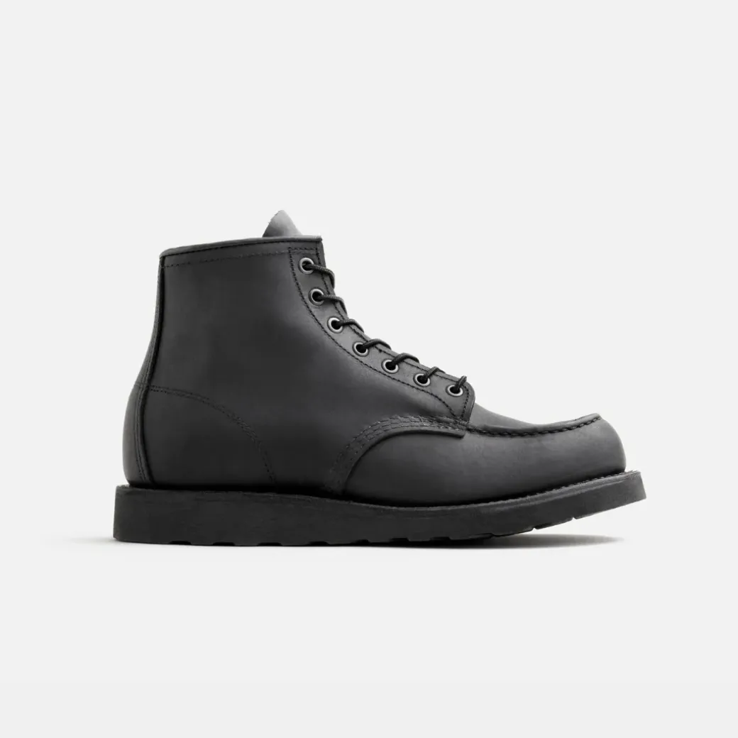 Red Wing Shoes 8074 Moc Toe Black Harness