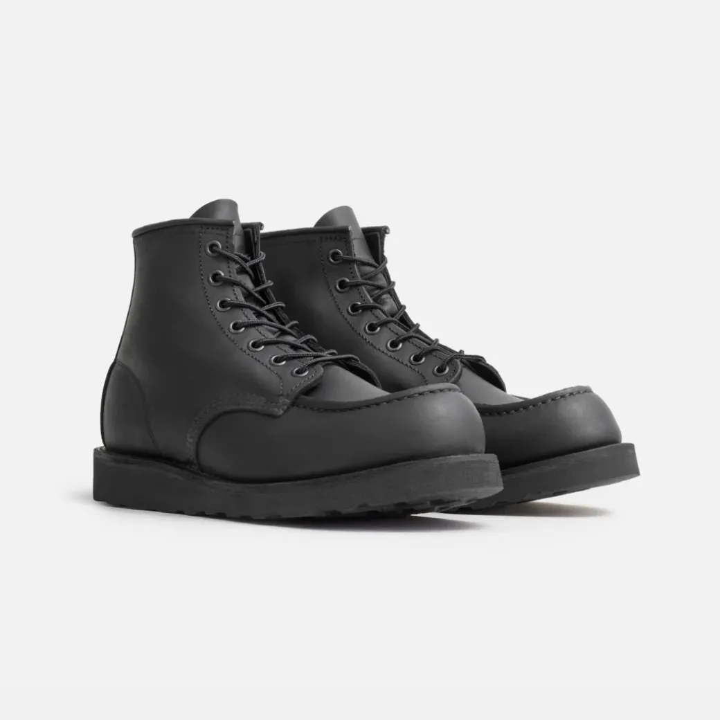 Red Wing Shoes 8074 Moc Toe Black Harness