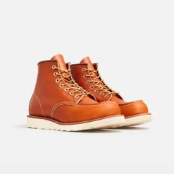 Red Wing Shoes Classic Moc 0875 Oro Legacy Trac Tred Wedge