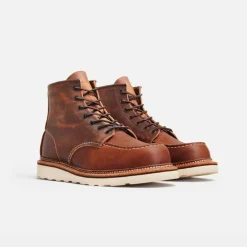 Red Wing Shoes Classic Moc 1907 Toe Copper Rough & Tough