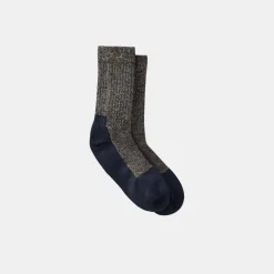Red Wing Shoes Deep Toe Capped Wool Sock Navy