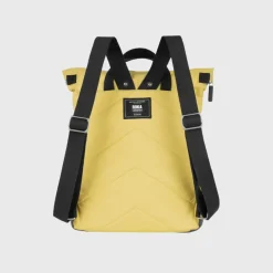 Roka London Canfield B Black Label Recycled Nylon Backpack Small Bambo