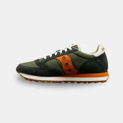 Saucony Jazz Original Men's Stonewash Forest Orange