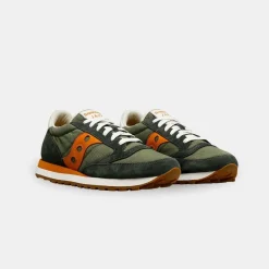 Saucony Jazz Original Men's Stonewash Forest Orange