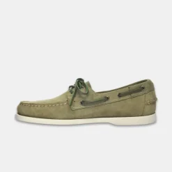 Sebago Portland Flesh Out Men's Green Military