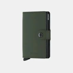 Secrid Mini Wallet Mate Green Black