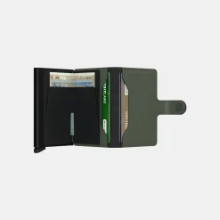 Secrid Mini Wallet Mate Green Black